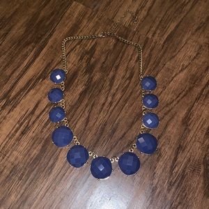 Blue necklace
